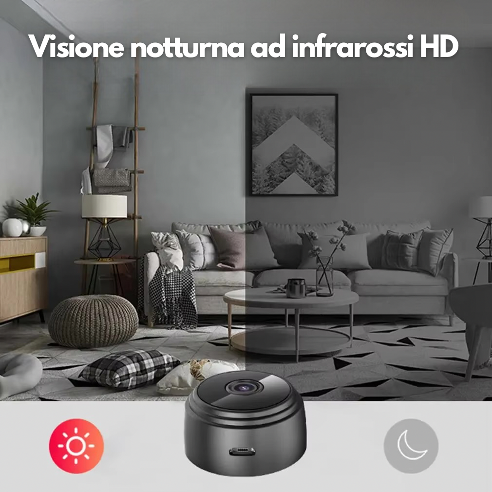 Mini Telecamera Intelligente HD 720P